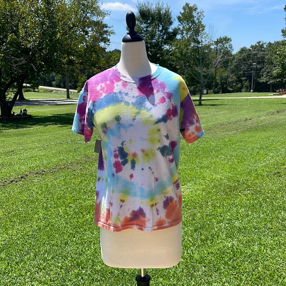 Homemade Tie Dye Shirts-W6525
